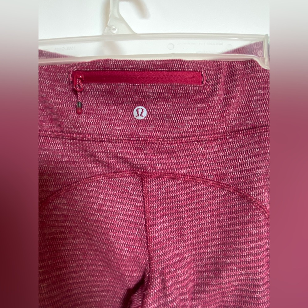 lululemon athletica Burgundy Leggings